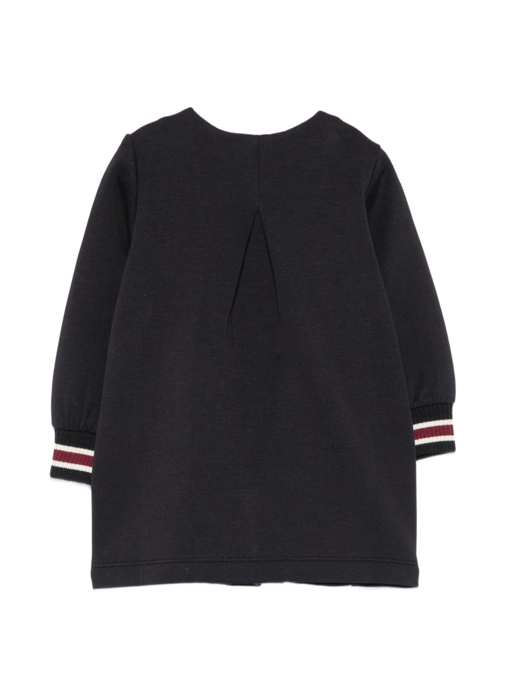 Abito per neonata Emporio Armani Kids blu con rifinitura a contrasto EG000901 AF10126 UB118 EMPORIO ARMANI KIDS 