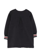 Abito per neonata Emporio Armani Kids blu con rifinitura a contrasto EG000901 AF10126 UB118 EMPORIO ARMANI KIDS 