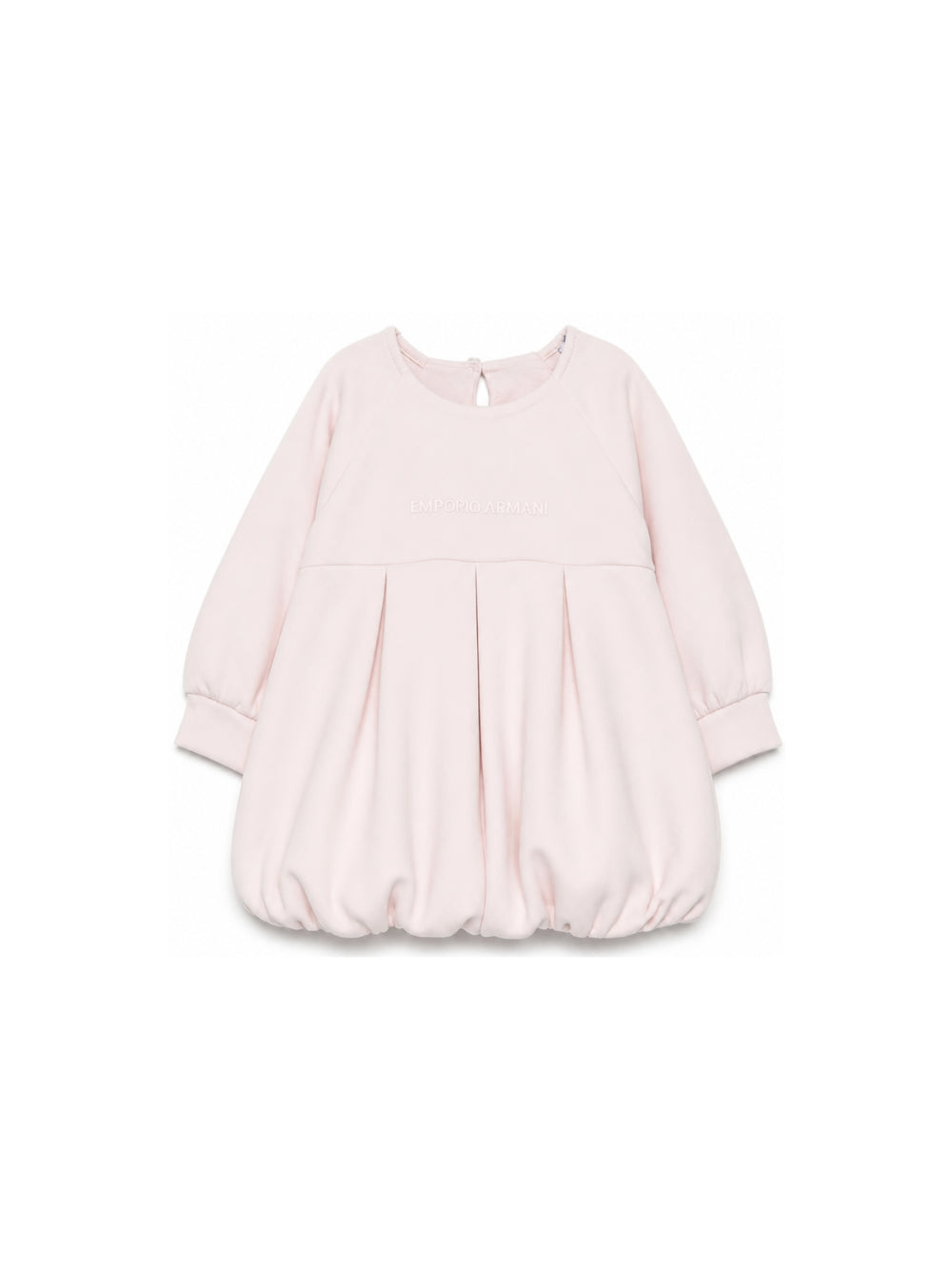 Abito per neonata Emporio Armani Kids rosa chiaro con stampa logo EG000902 AF16133 UA205 EMPORIO ARMANI KIDS 