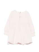 Abito per neonata Emporio Armani Kids rosa chiaro con stampa logo EG000902 AF16133 UA205 EMPORIO ARMANI KIDS 