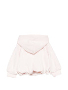 Felpa per neonata Emporio Armani Kids rosa con chiusura con zip EG000909 AF16133 UA205 EMPORIO ARMANI KIDS 