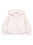 Felpa per neonata Emporio Armani Kids rosa con chiusura con zip EG000909 AF16133 UA205 EMPORIO ARMANI KIDS 