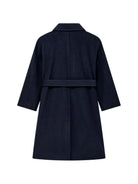Cappotto per bambina Emporio Armani Kids blu con colletto classico EG000941 AF26322 UB118 EMPORIO ARMANI KIDS 