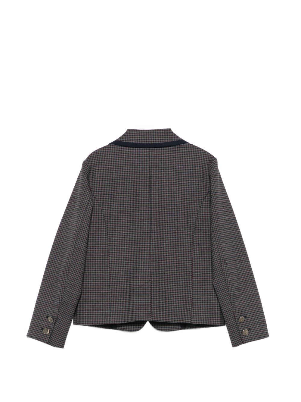 Giacca per bambina Emporio Armani Kids multicolore con motivo pied de poule EG000948 AF26957 F8045 EMPORIO ARMANI KIDS 