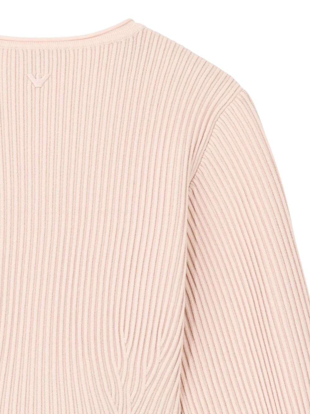Cardigan per bambina Emporio Armani Kids rosa con maniche a palloncino EG000997 AF27580 U4133 EMPORIO ARMANI KIDS 