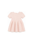 Abito per neonata Emporio Armani rosa con patch logo EG000998 AF27580 U4133 EMPORIO ARMANI KIDS 