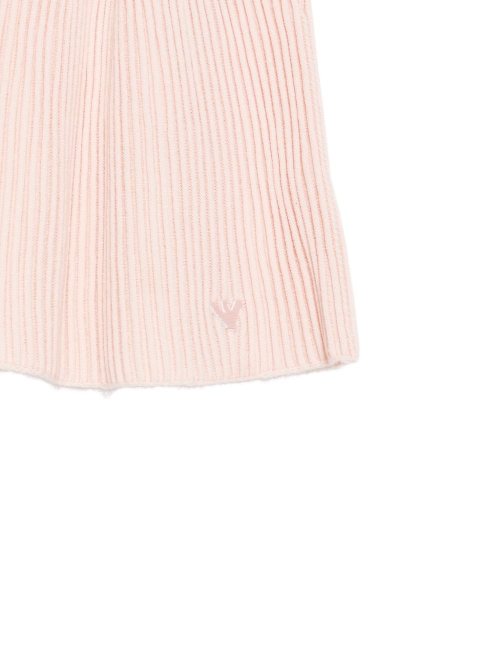 Abito per neonata Emporio Armani rosa con patch logo EG000998 AF27580 U4133 EMPORIO ARMANI KIDS 