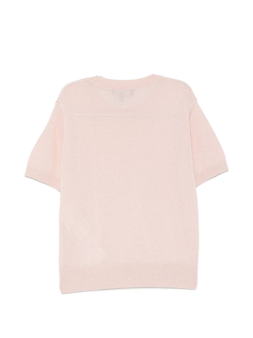 T-shirt per bambina Emporio Armani Kids rosa con logo ricamato EG001028 AF28703 U4133 EMPORIO ARMANI KIDS 