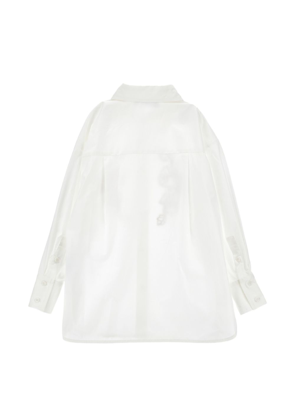 Camicia per bambina Ermanno Scervino Kids bianca con ricamo a fiori Z1H304 8126 0103 ERMANNO SCERVINO KIDS 