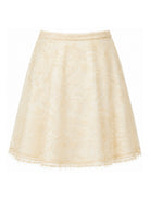 Gonna per bambina Ermanno Scervino Kids bianca con pizzo a fiori Z9H702 8098 0002 ERMANNO SCERVINO KIDS 