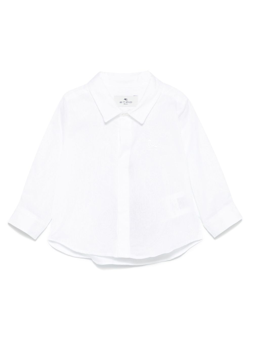 Camicia per neonato Etro Kids bianca con colletto classico GW5500 P0472 100 ETRO KIDS 