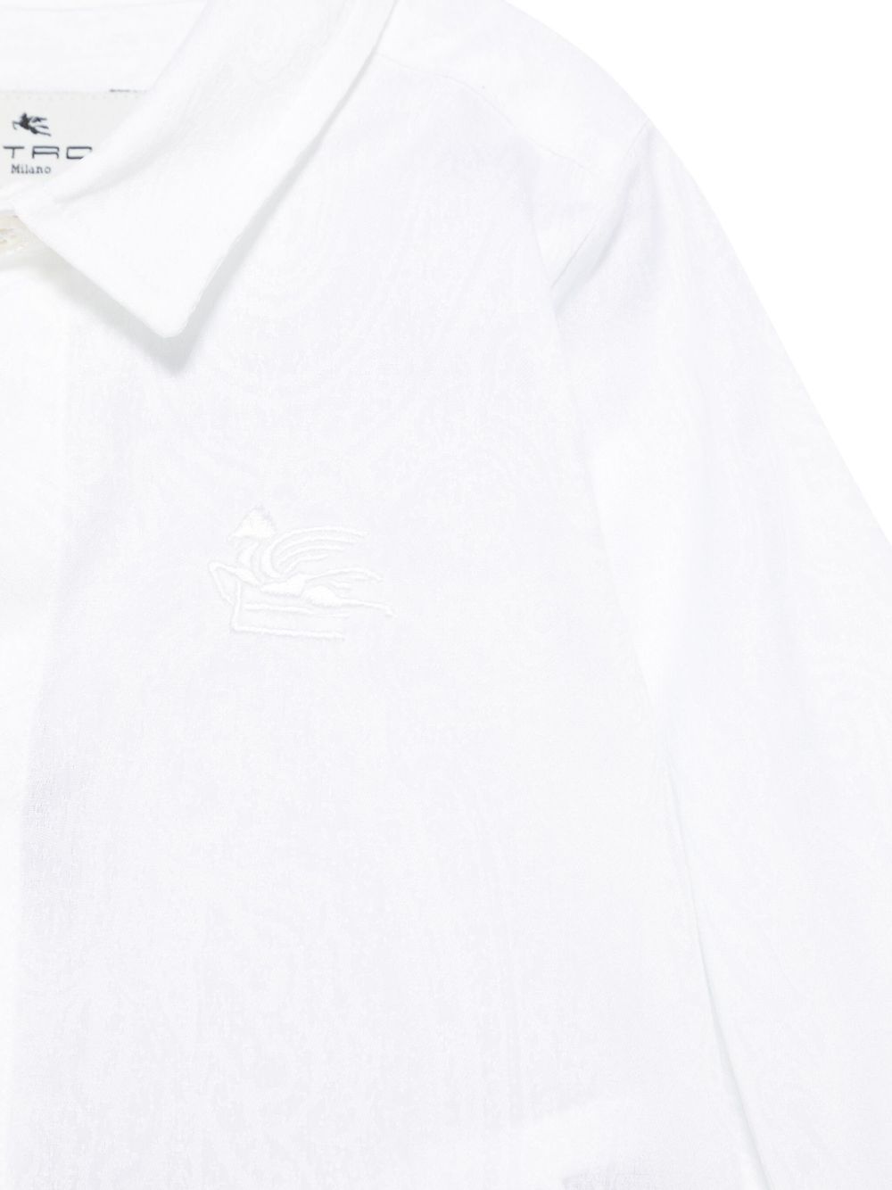 Camicia per neonato Etro Kids bianca con colletto classico GW5500 P0472 100 ETRO KIDS 