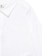 Camicia per neonato Etro Kids bianca con colletto classico GW5500 P0472 100 ETRO KIDS 