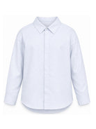 Camicia per bambino Etro Kids azzurra con effetto jacquard GW5P10 P0472 600 ETRO KIDS 