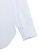 Camicia per bambino Etro Kids azzurra con effetto jacquard GW5P10 P0472 600 ETRO KIDS 