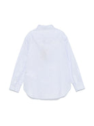 Camicia per bambino Etro Kids azzurra con effetto jacquard GW5P10 P0472 600 ETRO KIDS 