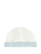 Set tutina cappellino e bavaglino per neonato Etro Kids multicolore con stampa Pegaso sul davanti GYB540 Z3672 102CE ETRO KIDS 