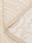 Coperta per neonati Etro Kids beige con motivo paisley GZ0510 Z1376 185 ETRO KIDS 