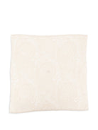 Coperta per neonati Etro Kids beige con motivo paisley GZ0510 Z1376 185 ETRO KIDS 