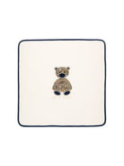 Coperta per neonati Etro Kids avorio con motivo orsetto GZ0540 Z3672 102 ETRO KIDS 