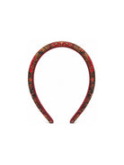 Cerchietto per capelli per bambina Etro Kids rosso con stampa Paisley GZ0A14 P0632 418MC ETRO KIDS 