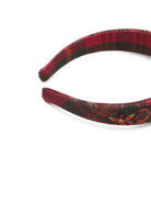 Cerchietto per capelli per bambina Etro Kids rosso con stampa Paisley GZ0A14 P0632 418MC ETRO KIDS 