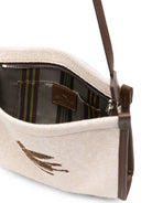 Borsa per bambina Etro Kids beige con motivo Pegaso ricamato GZ0A58 U0286 106 ETRO KIDS 