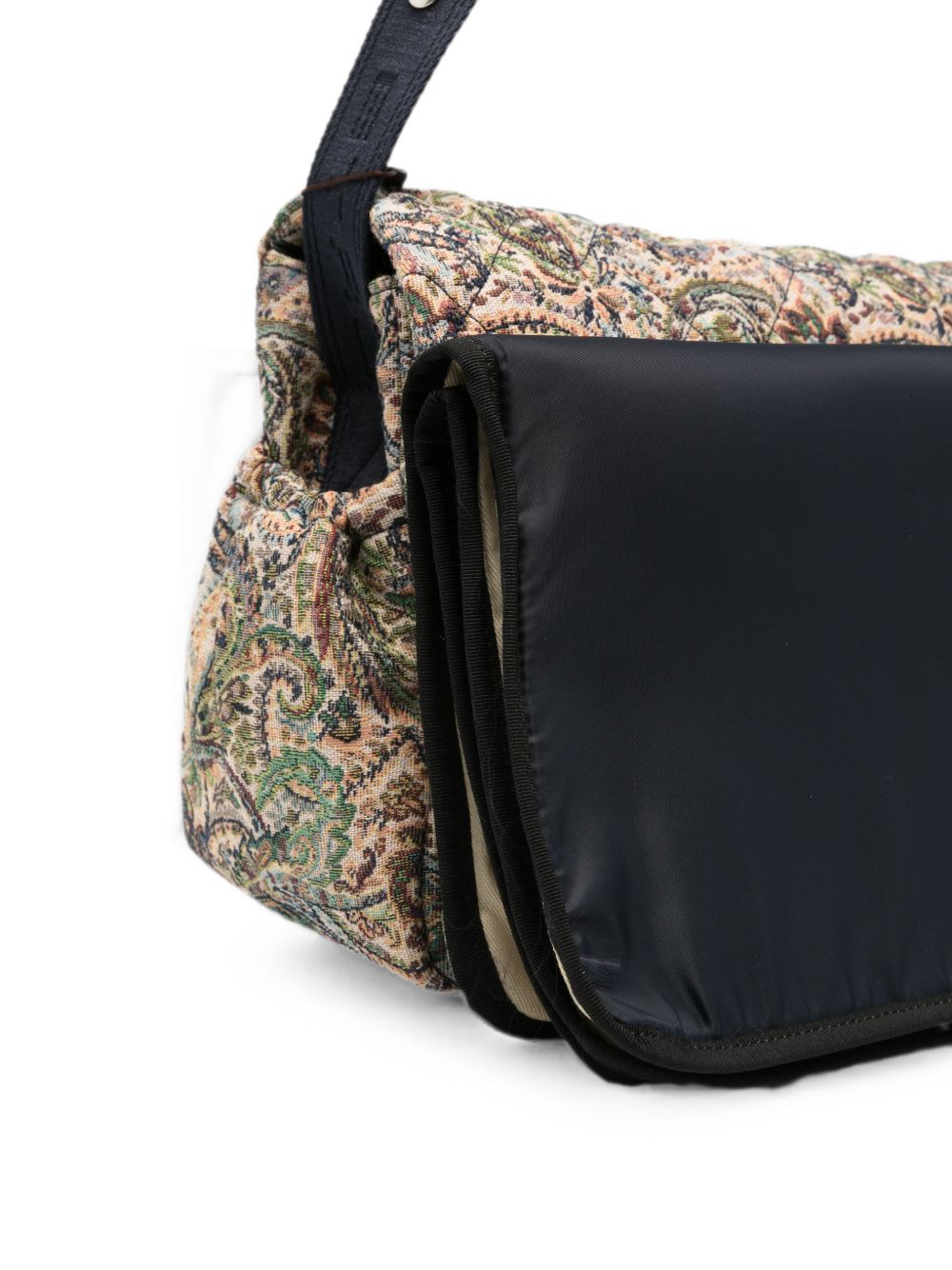 Borsa fasciatoio per neonati Etro Kids multicolor con logo GZ0A88 U0284 107MC ETRO KIDS 
