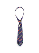 Cravatta per bambino Etro Kids blu con dettaglio righe GZ0Q04 P0622 617VE ETRO KIDS 