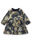 Abito per neonata Etro Kids blu con stampa paisley GZ1010 Z4083 617NO ETRO KIDS 