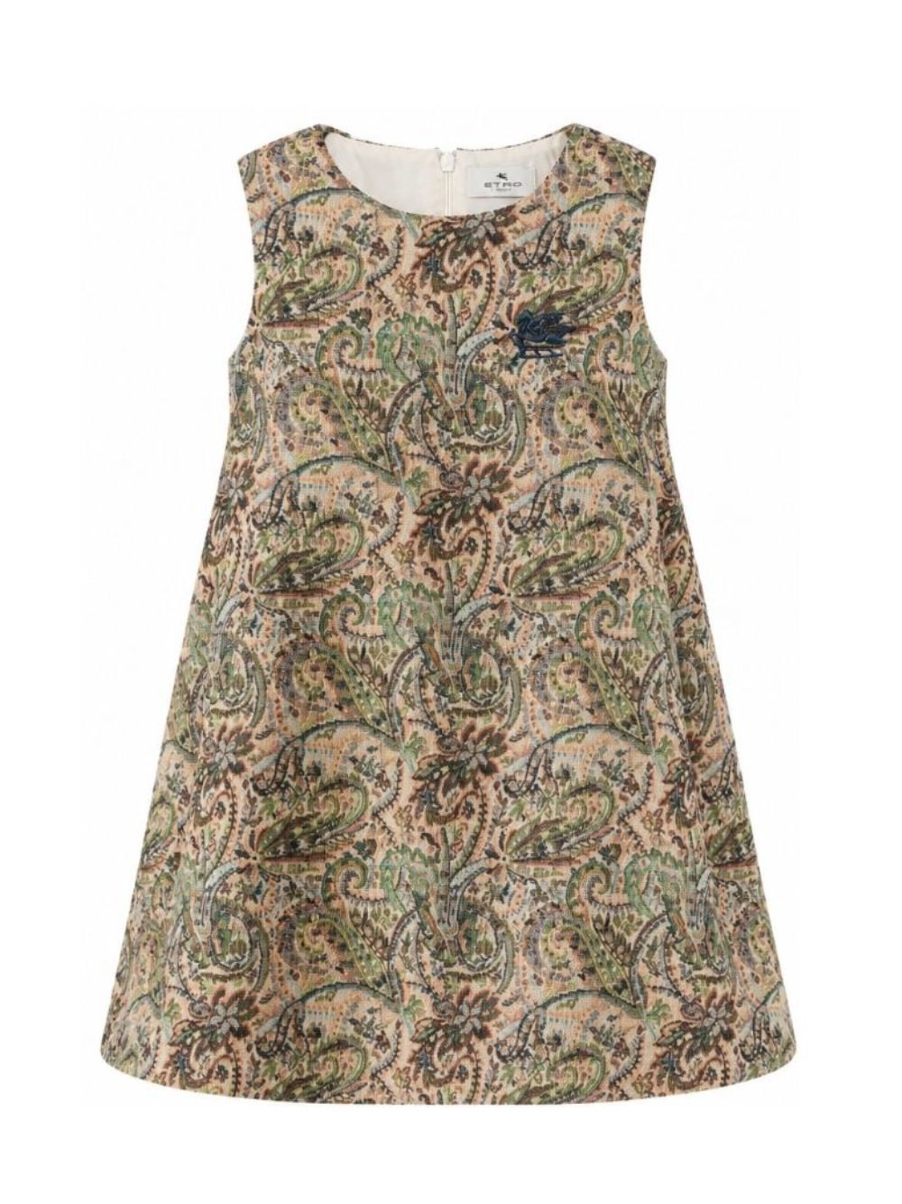 Abito per bambina Etro Kids multicolore con stampa paisley jacquard GZ1A22 U0284 107MC ETRO KIDS 