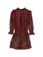 Abito per bambina Etro Kids rosso con stampa paisley GZ1A60 P0632 418MC ETRO KIDS 