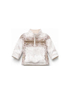 Felpa per neonata Etro Kids beige con scollo alto GZ4320 Z3694 115MC ETRO KIDS 