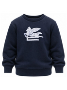 Felpa per bambino Etro Kids blu con motivo Pegaso GZ4H10 Z3183 617 ETRO KIDS 