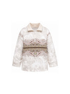 T-shirt per bambino Etro Kids bianca con stampa Paisley all-over GZ4H20 Z3694 115MC ETRO KIDS 