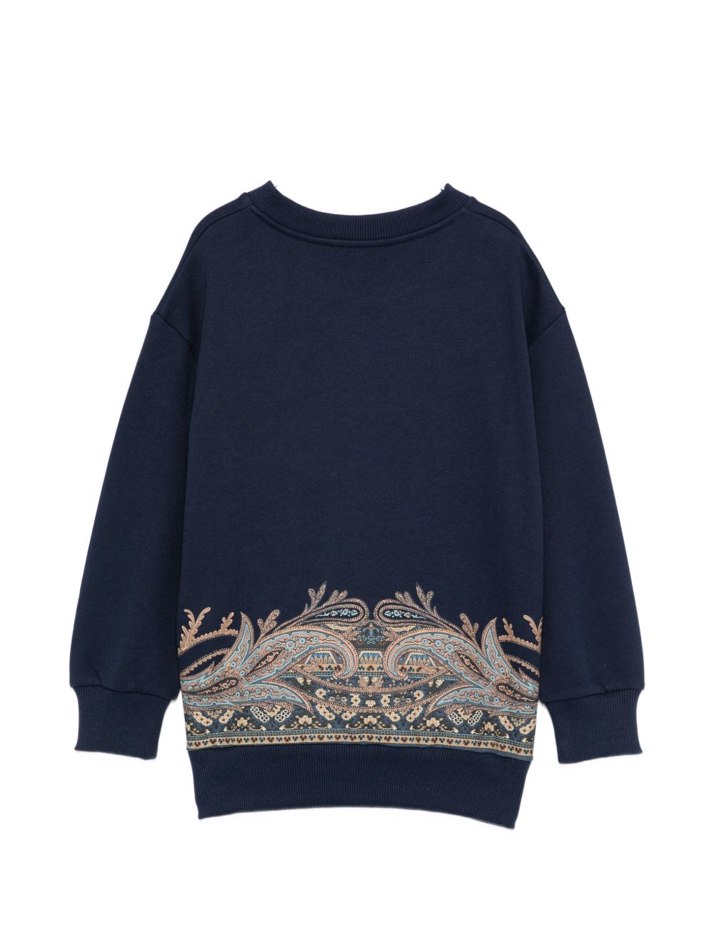 Felpa per bambino Etro Kids blu con stampa Paisley GZ4H30 Z3183 617 ETRO KIDS 