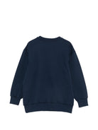 Felpa per bambino Etro Kids blu con motivo pegaso ricamato sul davanti GZ4P20 Z3183 617 ETRO KIDS 