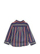 Camicia per neonato Etro Kids blu con motivo a righe GZ5300 P0622 617VE ETRO KIDS 