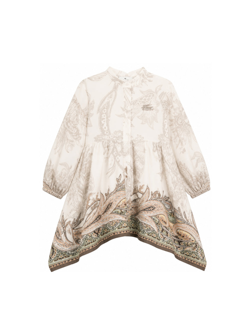 Abito per bambina Etro Kids beige con stampa Paisley all-over GZ5A30 K0323 102BG ETRO KIDS 