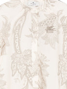 Abito per bambina Etro Kids beige con stampa Paisley all-over GZ5A30 K0323 102BG ETRO KIDS 