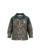 Camicia per bambino Etro Kids verde con stampa Paisley all-over GZ5H40 P0632 719BL ETRO KIDS 