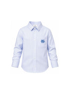 Camicia per bambino Etro Kids azzurra con design a righe GZ5H50 P0639 100BL ETRO KIDS 