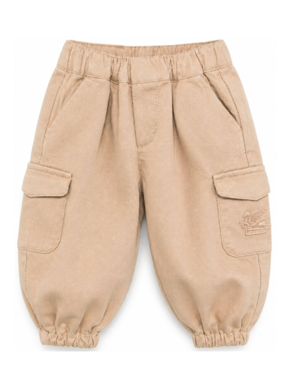 Pantaloni per neonato Etro Kids beige con due tasche cargo laterali GZ6300 G0219 119 ETRO KIDS 