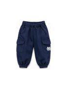Pantaloni per neonato Etro Kids blu con ricamo Pegaso sul davanti GZ6300 G0219 617 ETRO KIDS 