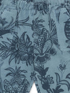 Pantaloni per neonato Etro Kids blu a coste con stampa paisley GZ6330 V0197 623BL ETRO KIDS 