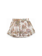 Gonna per neonata Etro Kids beige con stampa Paisley all-over GZ7020 K0315 957MC ETRO KIDS 