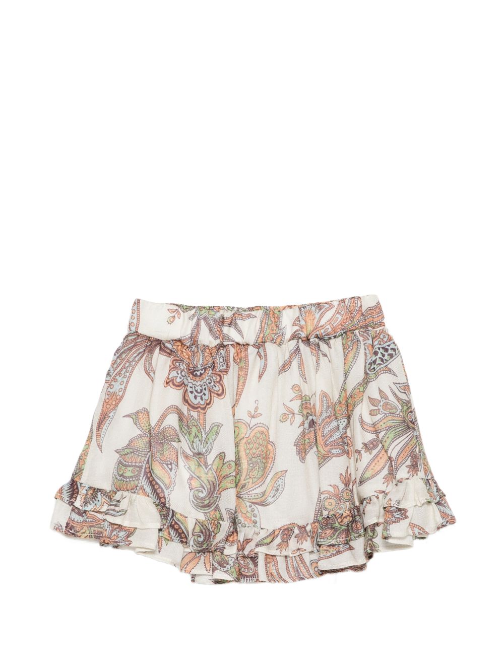Gonna per neonata Etro Kids beige con stampa Paisley all-over GZ7020 K0315 957MC ETRO KIDS 