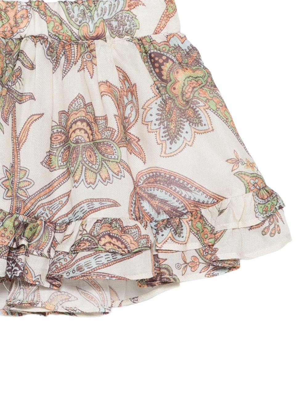 Gonna per neonata Etro Kids beige con stampa Paisley all-over GZ7020 K0315 957MC ETRO KIDS 