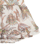 Gonna per neonata Etro Kids beige con stampa Paisley all-over GZ7020 K0315 957MC ETRO KIDS 
