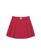 Gonna per bambina Etro Kids rossa con ricamo Pegaso sul davanti GZ7A20 G0219 52C ETRO KIDS 